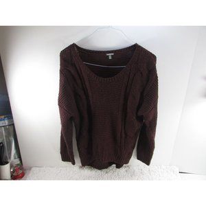 Charlotte Russe Maroon Sweater Size Medium
